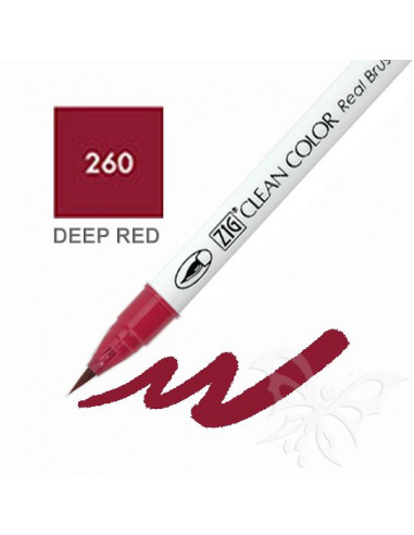 Clean Color Real Brush - (260)Deep Red