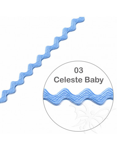 Serpentina Celeste Baby 6mm x 5mt