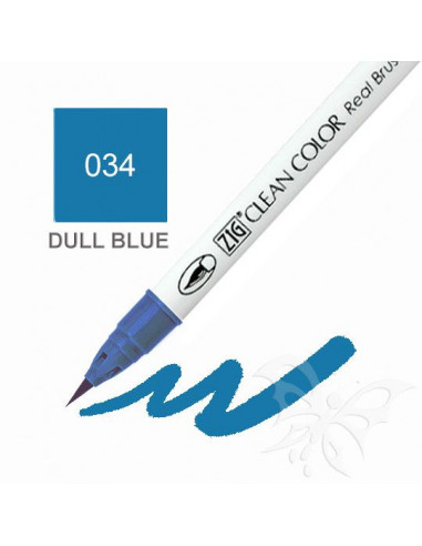 Clean Color Real Brush - (034)Dull Blue