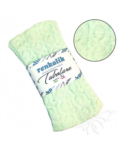 Tubolare Renkalik PIZZO 10x100cm. col. MENTA