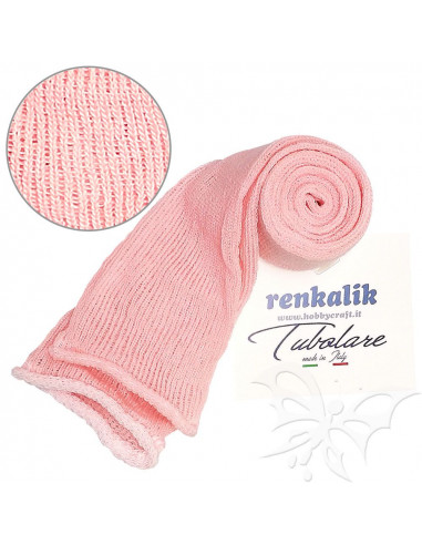 Tubolare Renkalik Mini col. Rosa 3,5x100cm.