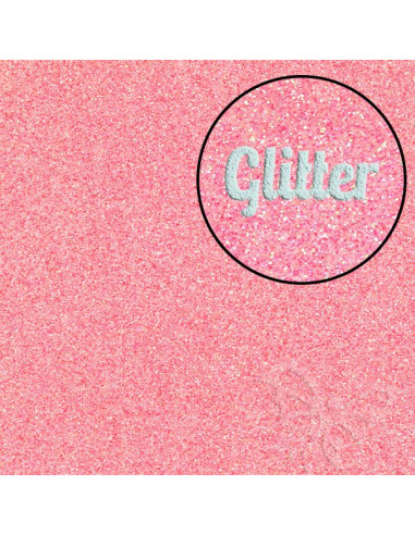 Foglio Gommyidea GLITTER 60X40cm/2mm ROSA BABY