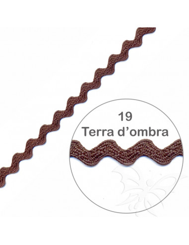 Serpentina Terra d'ombra 6mm x 5mt