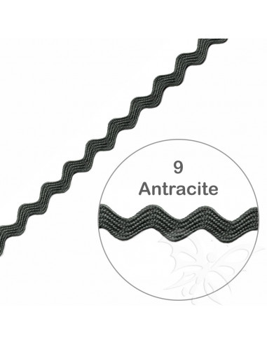 Serpentina Antracite 6mm x 5mt