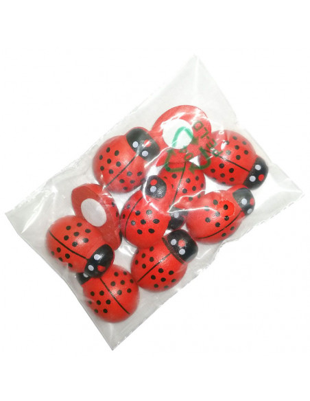 Set 20 pz. Coccinelle adesive grandi