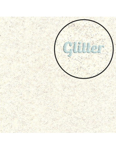 Panno GLITTER Avorio 45x50cm 1mm