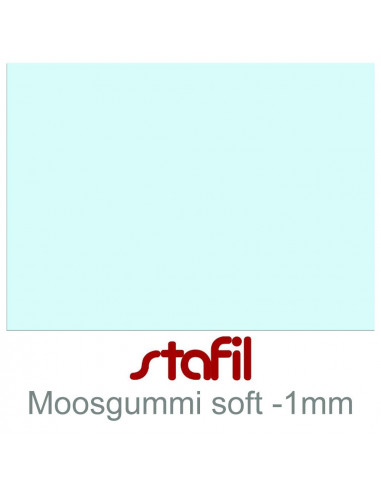 Foglio moosgummi Soft "Celeste Baby" 40x60cm 1mm