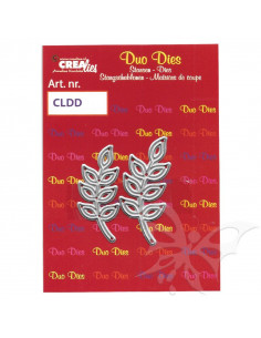 Fustella Crealies Duo no. 40 leaves 8