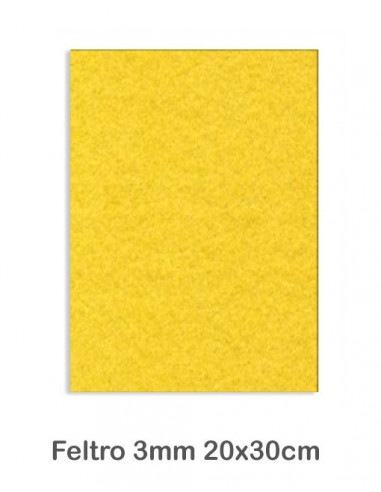 Feltro cm 20x30 mm3 Giallo