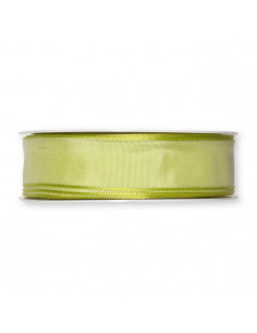 Nastro Taftà animato VERDE CHIARO 25mm x 5mt