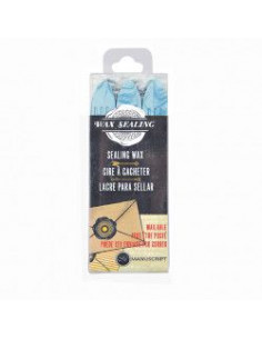 Cera stick Azzurra con stoppino 3pz