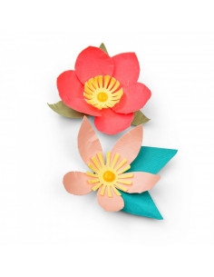 Fustella Sizzix Bigz - Tropical Lei 663599 2