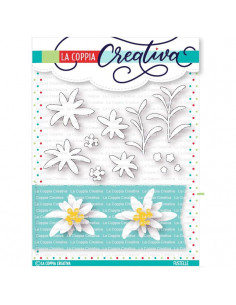 Set 12 Fustelle La Coppia Creativa STELLA ALPINA RU305