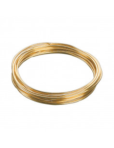 Filo di Alluminio 3mm x 3mt Oro