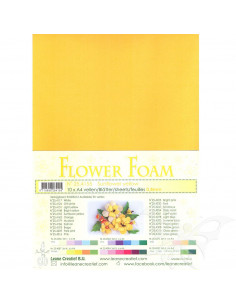 10 fogli A4 Flower Foam Soft 0,8mm Sunflower Yellow