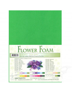 10 fogli A4 Flower Foam Soft 0,8mm Grass Green