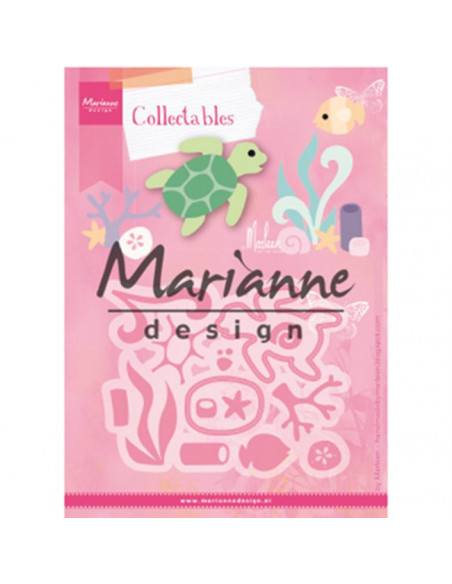 Fustella Marianne Design Collectables - Sealife by Marleen