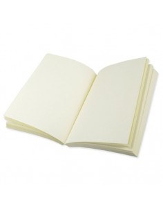 Diario neutro 140 fogli avorio 120gr 13x9x1,5cm
