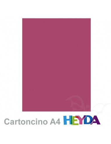 Cartoncino Heyda A4 300gr set 10fg. Ametista