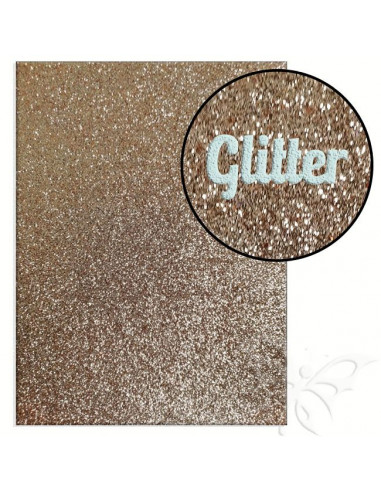 Foglio fommy glitter "ANTIQUE GOLD" 20x30cm 1,6mm