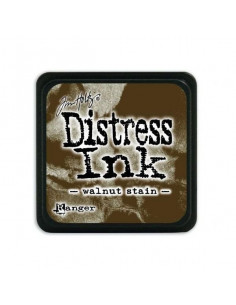Ranger Distress Mini Ink pad - walnut stain Tim Holtz