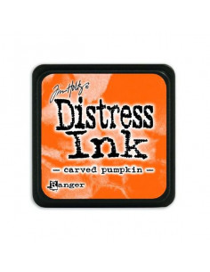 Ranger Distress Mini Ink pad - carved pumpkin Tim Holtz