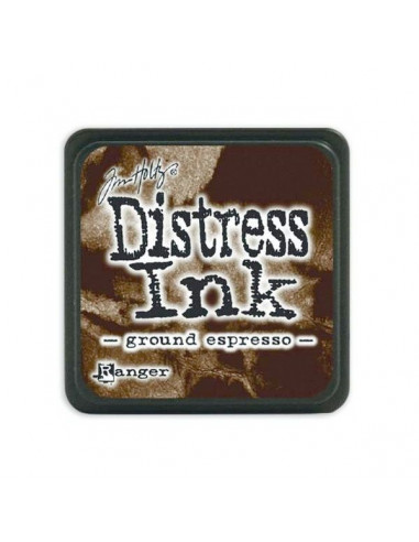 Ranger Distress Mini Ink pad - ground expresso Tim Holtz