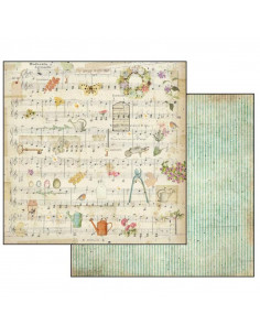 Foglio Double Face - Spartito con innaffiatoio SBB556