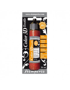 Color 3D pen 30 ml. - Glitter Rosso