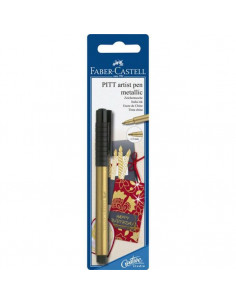 Pitt Artist Pen Metallic 1.5mm inchiostro di china, gold
