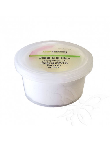 Foam Silk Clay - White