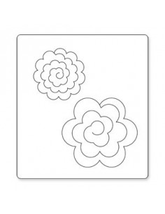 Fustella Bigz Sizzix 2 rose 3D 2