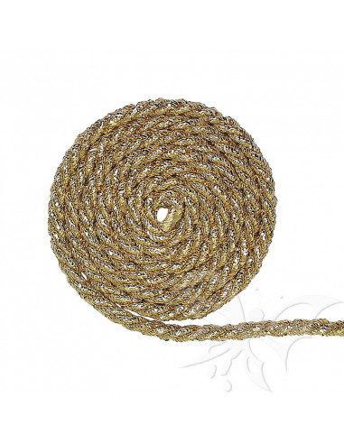 Cordoncino Lurex 3,5mm conf. 5mt ORO