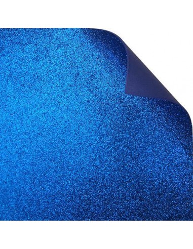 Foglio fommy glitter "Blu scuro" 40x60cm