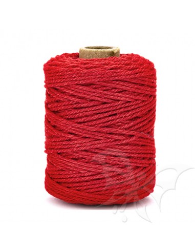 Cordoncino in cotone 2mm ROSSO