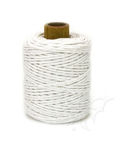 Cordoncino in cotone 2mm BIANCO