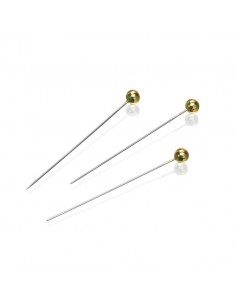 SPILLI TESTA 6mm ORO Lung.... 2