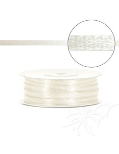 Nastro Raso Avorio 3mm