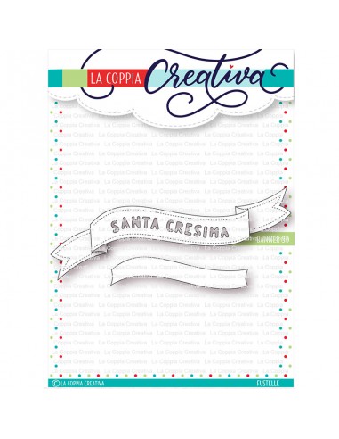 Set 2 fustelle Santa Cresima banner...