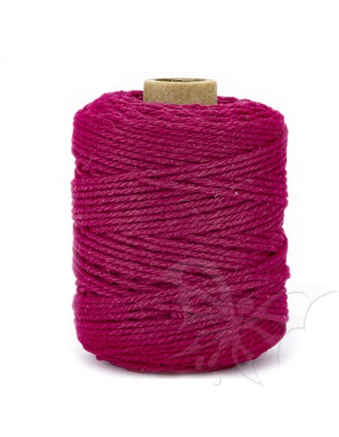 Cordoncino in cotone 2mm Bordeaux