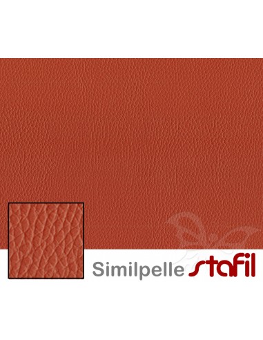 Similpelle Nabuk 50x70cm Terra cotta