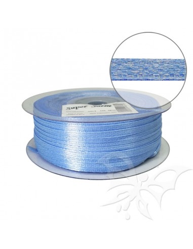 Nastro Raso 3mm Azzurro