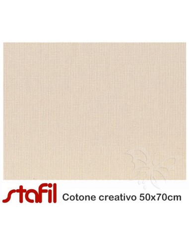 Tessuto Cotone Tortora 50x70cm