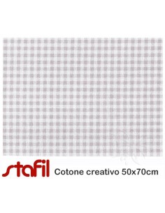 Tessuto Cotone QUADRETTI...