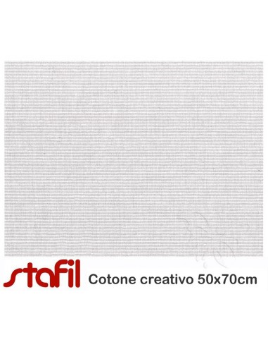 Tessuto Cotone RIGHE NUVOLA 50x70cm