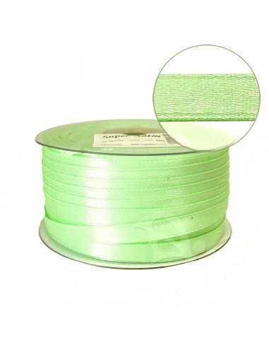 Nastro Raso 6mm Verde pastello