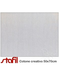 Tessuto Cotone RIGHE NUVOLA...