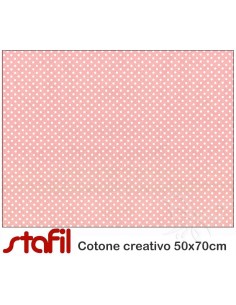 Tessuto Cotone 50x70cm POIS...