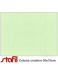 Tessuto Cotone 50x70cm POIS...