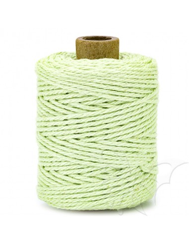 Cordoncino in cotone 2mm VERDE PASTELLO